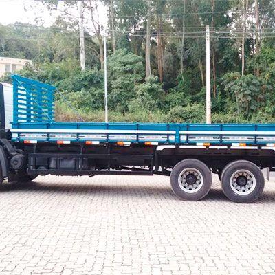 Carroceria de madeira usada para caminhão 3 4