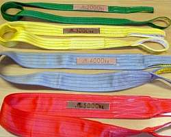 Cinta plana para elevação de carga Cinta plana para elevação de carga