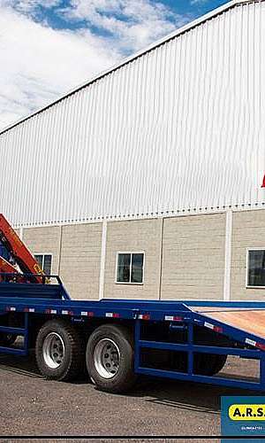 Carroceria prancha com rampa Carroceria prancha com rampa