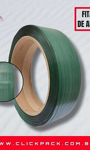 fita pet verde 19mm fita pet verde 19mm