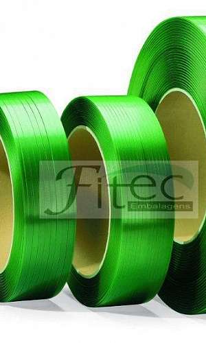 Fita pet verde Fita pet verde