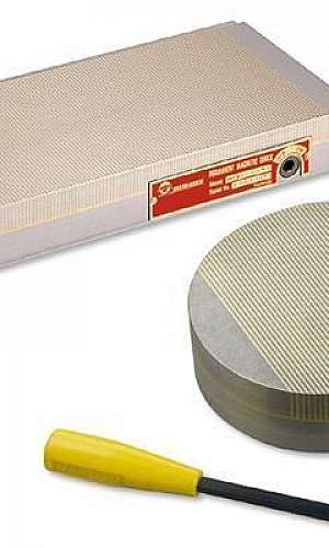 Placa magnética de fixação Placa magnética de fixação